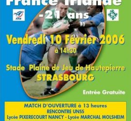 France - Irlande