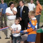 La céremonie officielle.