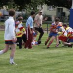 Tournoi des écoles de rugby.