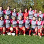 Photo d'équipe avant le match