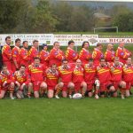 Photo de groupe de l'équipe de rugby de Raon l'Etape / Baccarat.
