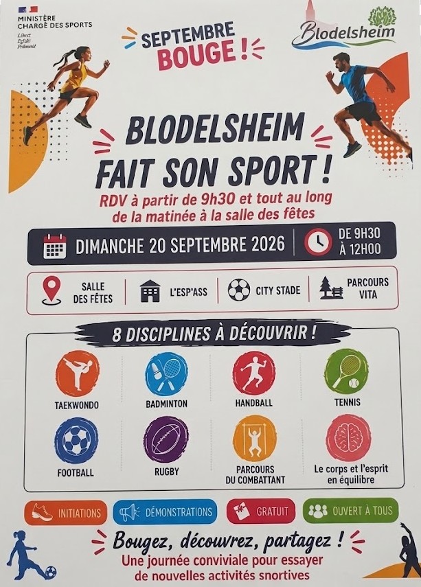 Blodelsheim fait son sport